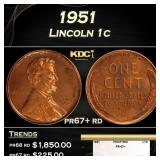 1911-d Lincoln Cent 1c Grades ms64+ bn