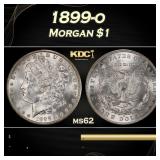 1899-o Morgan Dollar $1 Grades ms62