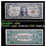1935A $1 Silver Certificate Hawaii WWII Emergency
