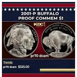 2001-P Buffalo Proof Modern Commem Dollar $1 pr70