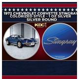 1972 Chevrolet Corvette Stingray Colorized Style -