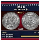1894-o Morgan Dollar $1 ms62+ USCG
