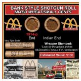 Lincoln Wheat Cent 1c Mixed Roll Orig Brandt McDon