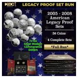 2005-2008 Full Run of US Mint American Legacy Proo
