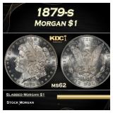 1879-s Morgan Dollar $1 Grades ms62
