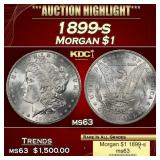 1899-s Morgan Dollar $1 ms63 USCG