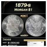 1879-s Morgan Dollar $1 ms66+ SEGS