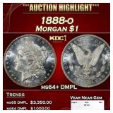 1888-o Morgan Dollar $1 ms64+ DMPL SEGS