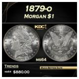 1879-o Morgan Dollar $1 Grades ms64