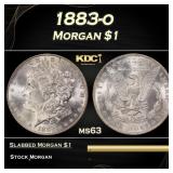 1883-o Morgan Dollar $1 Grades ms63