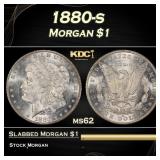 1880-s Morgan Dollar $1 Grades ms62