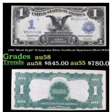 1899 $1 large size Silver Certificate "Black Eagle