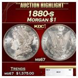 1880-s Morgan Dollar $1 ms67 SEGS