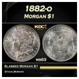 1882-o Morgan Dollar $1 Grades ms63