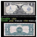 1899 $1 large size Silver Certificate "Black Eagle