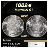 1882-s Morgan Dollar $1 ms66+ SEGS