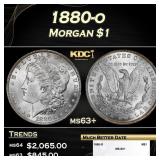 1880-o Morgan Dollar $1 ms63+ SEGS