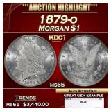 1879-o Morgan Dollar $1 ms65 SEGS