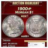 1900-p Morgan Dollar $1 ms66+ SEGS