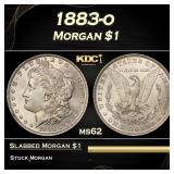 1883-o Morgan Dollar $1 Grades ms62