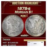 1878-s Morgan Dollar $1 ms66+ SEGS