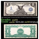 1899 $1 large size Silver Certificate "Black Eagle