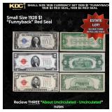 Small Size 1928 Currency Set 1928 $1 'Funnyback',