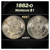 1882-o Morgan Dollar $1 Grades ms64+