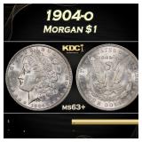 1904-o Morgan Dollar $1 Grades ms63+
