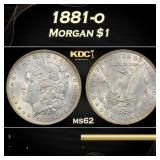 1881-o Morgan Dollar $1 Grades ms62