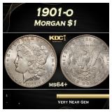 1901-o Morgan Dollar $1 Grades ms64+