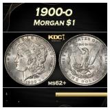 1900-o Morgan Dollar $1 Grades ms62+