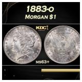 1883-o Morgan Dollar $1 Grades ms63+