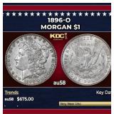 1896-o Morgan Dollar $1 Grades au58