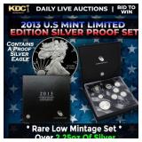 RARE 2013 United States Mint Limited Edition Silve
