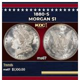 1880-s Morgan Dollar $1 ms67 SEGS