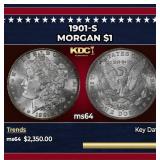 1901-s Morgan Dollar $1 ms64 SEGS