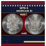 1879-s Morgan Dollar $1 Grades ms62