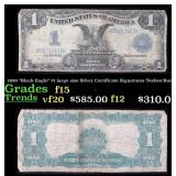 1899 $1 large size Silver Certificate 'Black Eagle
