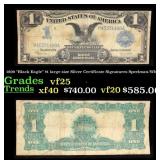 1899 $1 large size Silver Certificate "Black Eagle