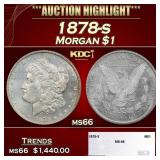 1878-s Morgan Dollar $1 ms66 SEGS