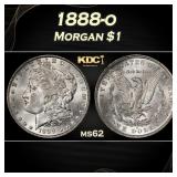 1888-o Morgan Dollar $1 Grades ms62