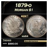 1879-o Morgan Dollar $1 Grades ms64
