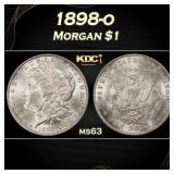 1898-o Morgan Dollar $1 Grades ms63