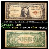 1935A $1 Silver Certificate Hawaii WWII Emergency
