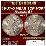 1901-o Morgan Dollar Near Top Pop! $1 ms67+ SEGS