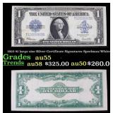 1923 $1 large size Silver Certificate Grades Choic