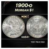 1900-o Morgan Dollar $1 Grades ms64+