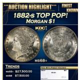 1882-s Morgan Dollar TOP POP! $1 ms68+ SEGS