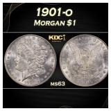 1901-o Morgan Dollar $1 Grades ms63
